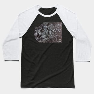 Bengal Eagle Owl Baseball T-Shirt